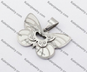 Stainless Steel Butterfly Pendant KJP190324