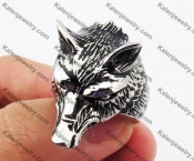 Stainless Steel Wolf Ring KJR560006