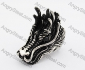 Stainless Steel Dragon Ring KJR370268