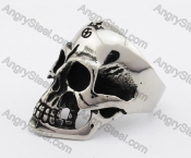 Stainless Steel Skull Ring KJR370298