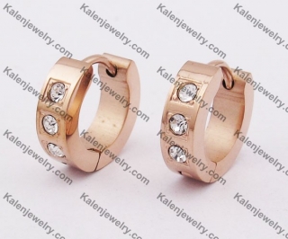 Stainless Steel Cutting Earring KJE051115