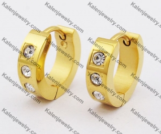 Stainless Steel Cutting Earring KJE051118