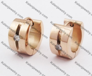 Stainless Steel Cutting Earring KJE051121