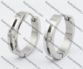 Stainless Steel Cutting Earring KJE051131