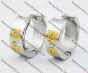 Stainless Steel Cutting Earring KJE051136