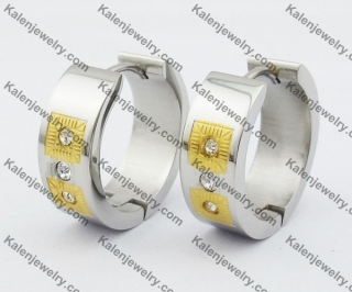 Stainless Steel Cutting Earring KJE051136