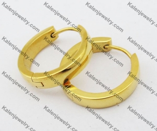 Stainless Steel Cutting Earring KJE051137