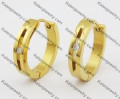 Stainless Steel Cutting Earring KJE051139