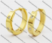 Stainless Steel Cutting Earring KJE051142