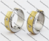 Stainless Steel Cutting Earring KJE051144