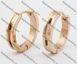 Stainless Steel Cutting Earring KJE051150