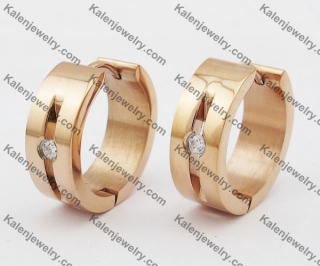 Stainless Steel Cutting Earring KJE051154