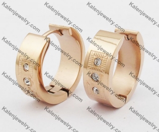 Stainless Steel Cutting Earring KJE051158