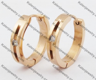 Stainless Steel Cutting Earring KJE051163