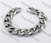 Stainless Steel Stamping Bracelet KJB590002