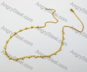 4mm Wide Small Stainless Steel Chain KJN590010