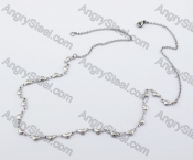 4mm Wide Small Stainless Steel Chain KJN590014