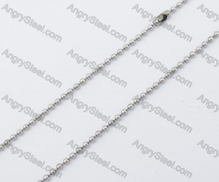 500×2mm Steel Small Ball Chain KJN150214