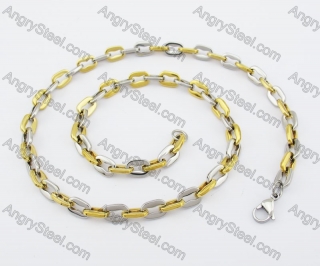 550×7.5mm Stainless Steel Necklace KJN150196