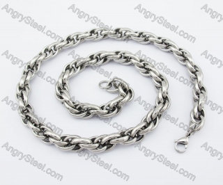 590×11mm Stainless Steel Necklace KJN150210