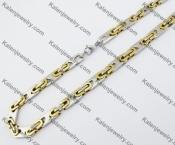 9mm Wide Stainless Steel Necklace KJN380024