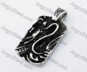 Stainless Steel Dragon Pendant KJP170421