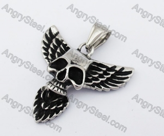 Wings Skull Pendant KJP170447