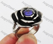 Blue Stone Rose Ring KJR010250