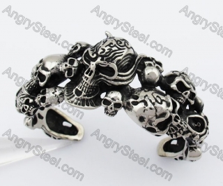 Skull Bangle KJB370026