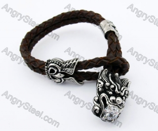 Dragon Leather Bracelet KJB170165