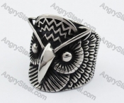 Steel Owl Ring KJR010254