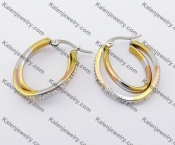 Stainless Steel Earrings KJE280031