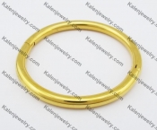 Gold Stainless Steel Bangle KJB280016