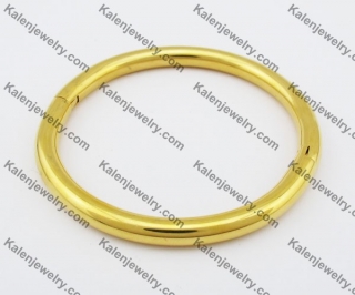 Gold Stainless Steel Bangle KJB280016