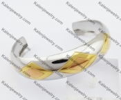 Gold Plating Stainless Steel Bangle KJB280025