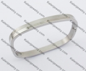 Square Stainless Steel Bangle KJB280036