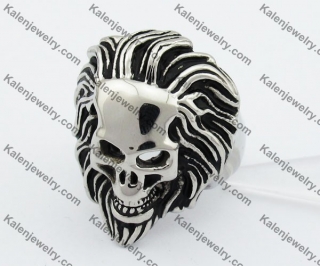 Lion Skull Ring KJR550059