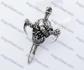 Scorpion Skull Pendant KJP000005