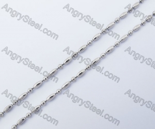 (price for 100 meters chain with 200pcs clasps) 2.4m wide steel ball chain KJN150295