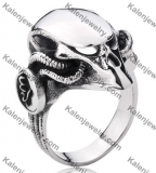 Alien Warrior Helmet Ring KJR350208