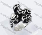 Skull Cross Ring KJR350219