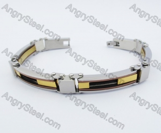 210×8 mm Steel with Wire Bracelet KJB550577