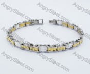 200×5 mm Stainless Steel with Ceramics Bracelet KJB550704