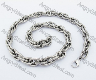 590×12mm Stainless Steel Necklace KJN550126