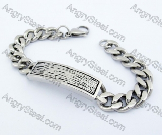 210 ×12 mm Steel Biker Bracelet KJB540010