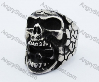 Skull Biker Ring KJR370334