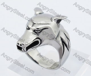 Steel Wolf Ring KJR350231