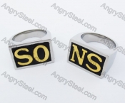 Gold Plating SO NS Ring KJR010301