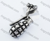 Steel Grenade Pendant KJP170523