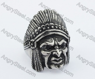 Indian Chief Ring KJR370365